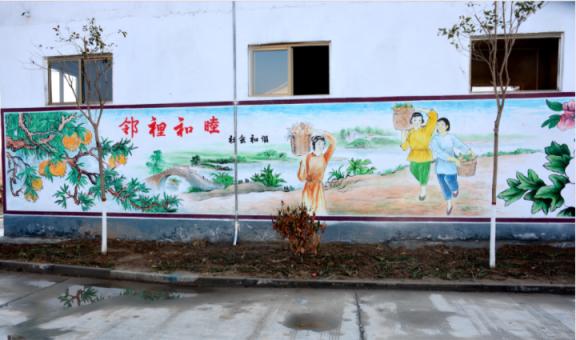 温州乡镇文化墙 乡风文明焕发新活力