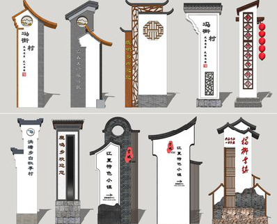 温州美丽乡村标识标牌有哪些分类？