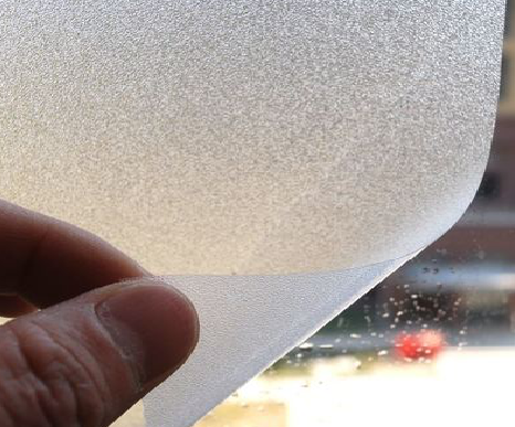 温州玻璃门外面粘广告用什么材料好？